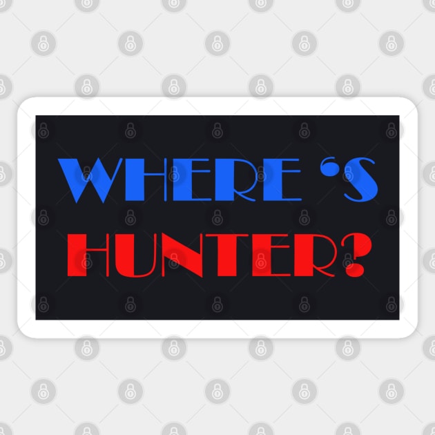 Where is Hunter Sticker by MasliankaStepan